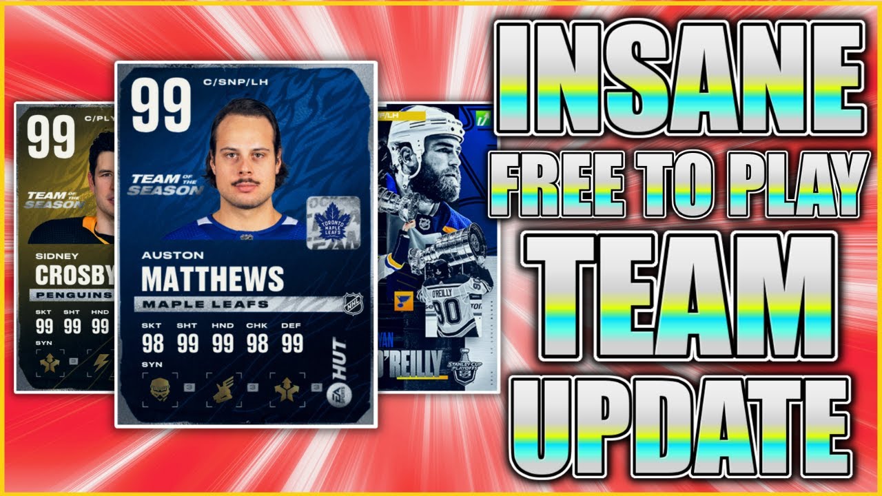*CRAZY PACK LUCK* - My NHL 22 Free To Play Team (And How I Got It)