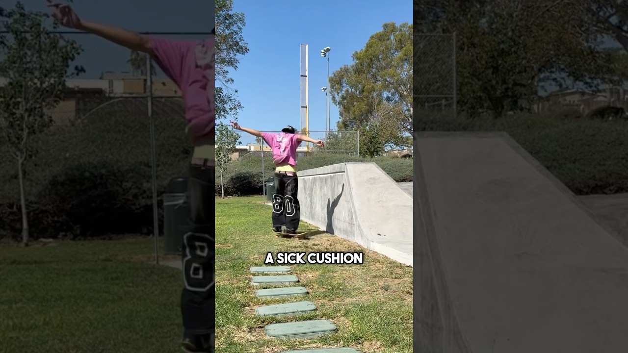 This skatepark makes NO sense?! #skateboarding #skate #sk8 #shorts