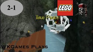 Lego Pirates of the Caribbean DS 100% Guide Part 5 Movie 2 Level 1 Isla de Pelegostos [ALL MINIKITS] screenshot 1