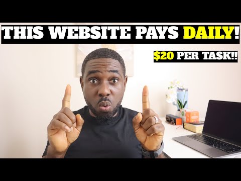 HOW TO MAKE MONEY ONLINE IN NIGERIA IN 2024!! (Website That Pays Money Daily!!)