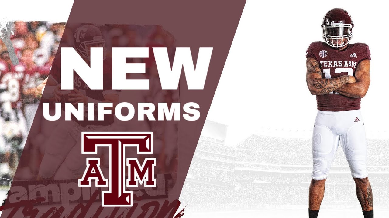 Adidas, Football Reveal New Uniforms - Texas A&M Athletics 