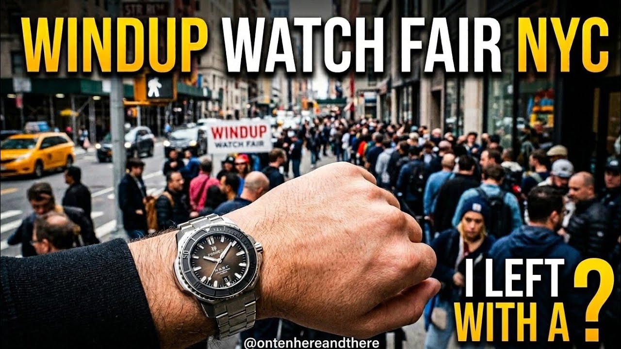 Windup Watch Fair NYC: Was the Line Worth It? Came for Brew, KUOE & Bremont. I left with ? 🗽🇺🇸 - YouTube - Here and There