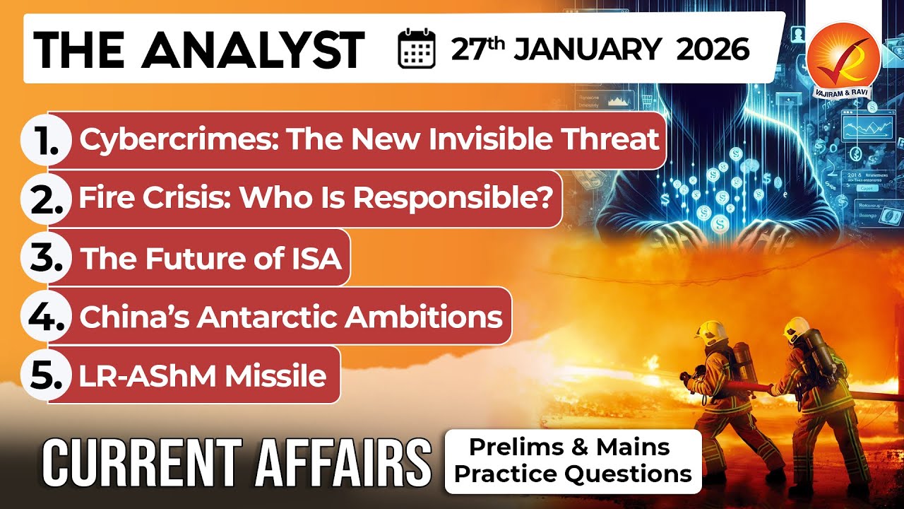 Current Affairs Today 27 JAN 2026 I UPSC Daily Current Affairs I The Hindu Analysis I The Analyst