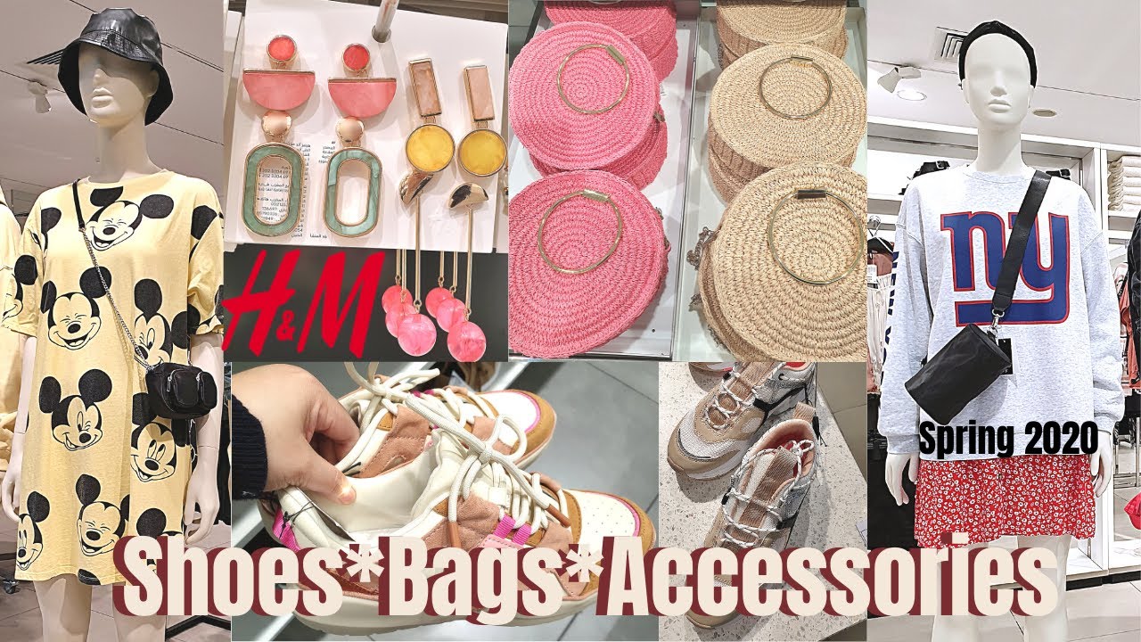 H&M Spring 2020 SHOES * BAGS * Accessories  