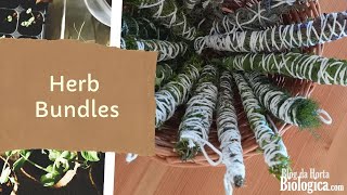 How To Make Smudge Sticks | Natural Homemade Incense | Herb Bundles