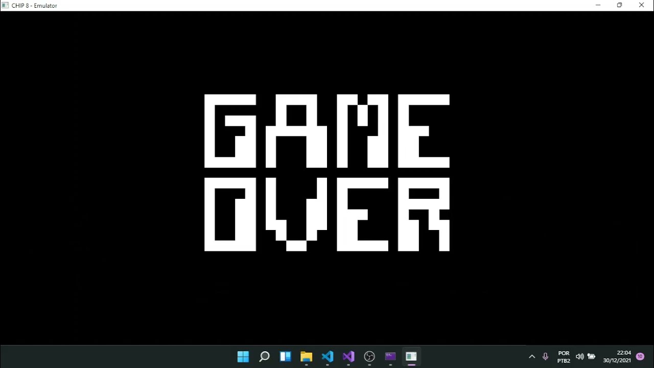 CHIP-8 Emulator - Space Invaders