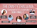 The crafty challenge tournament of champions round 1