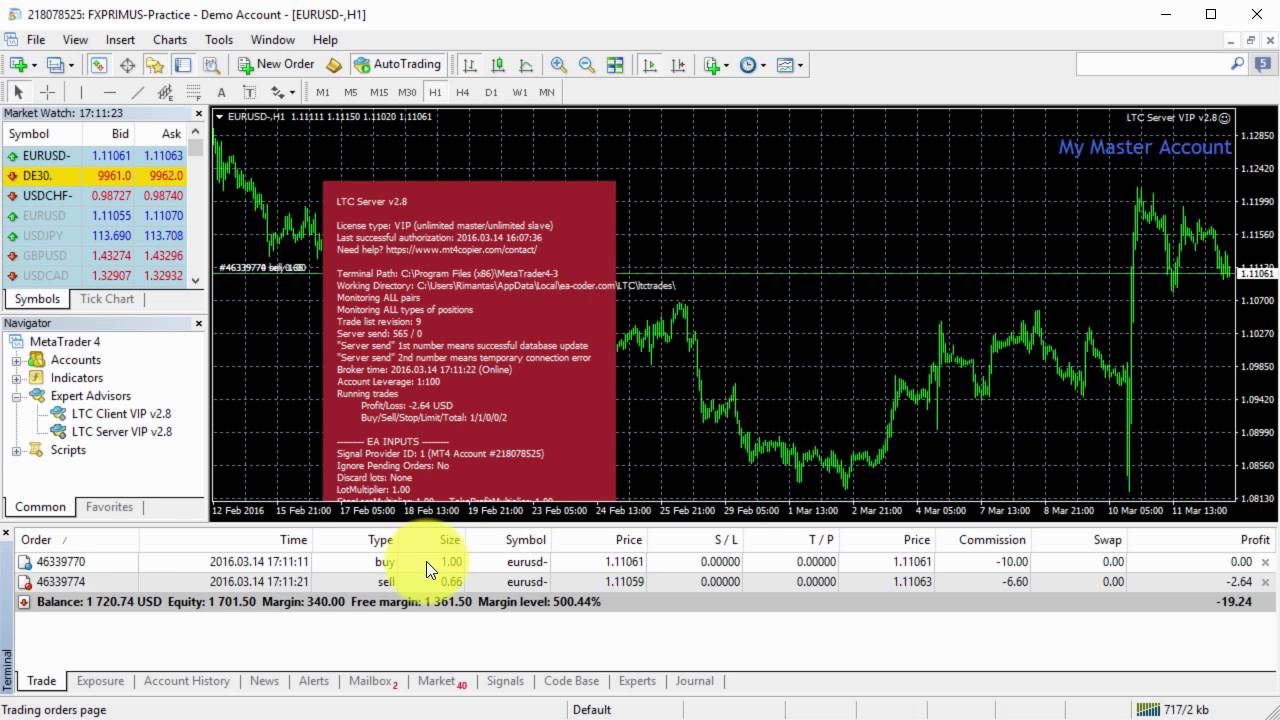CloseBy transactions copied to MT4 client account
