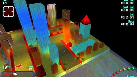 Re-Volt Custom Track New York by 2012 ,Track View