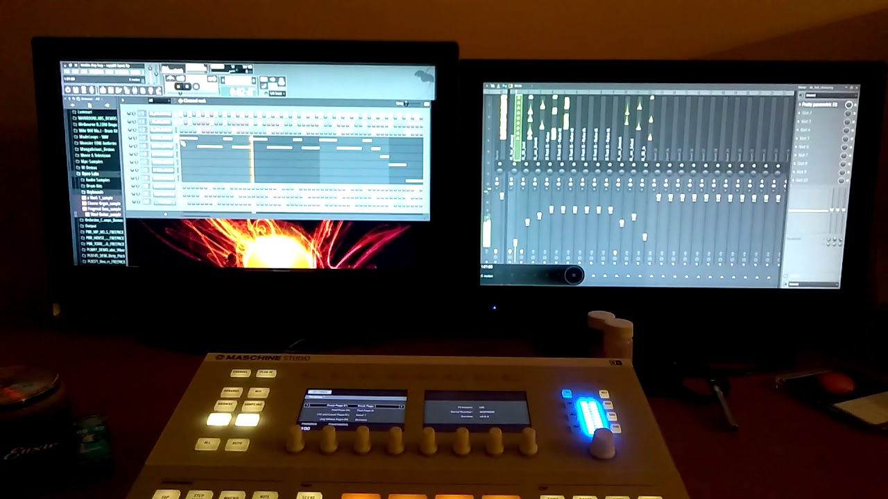 FL Studio with Maschine Studio Controller