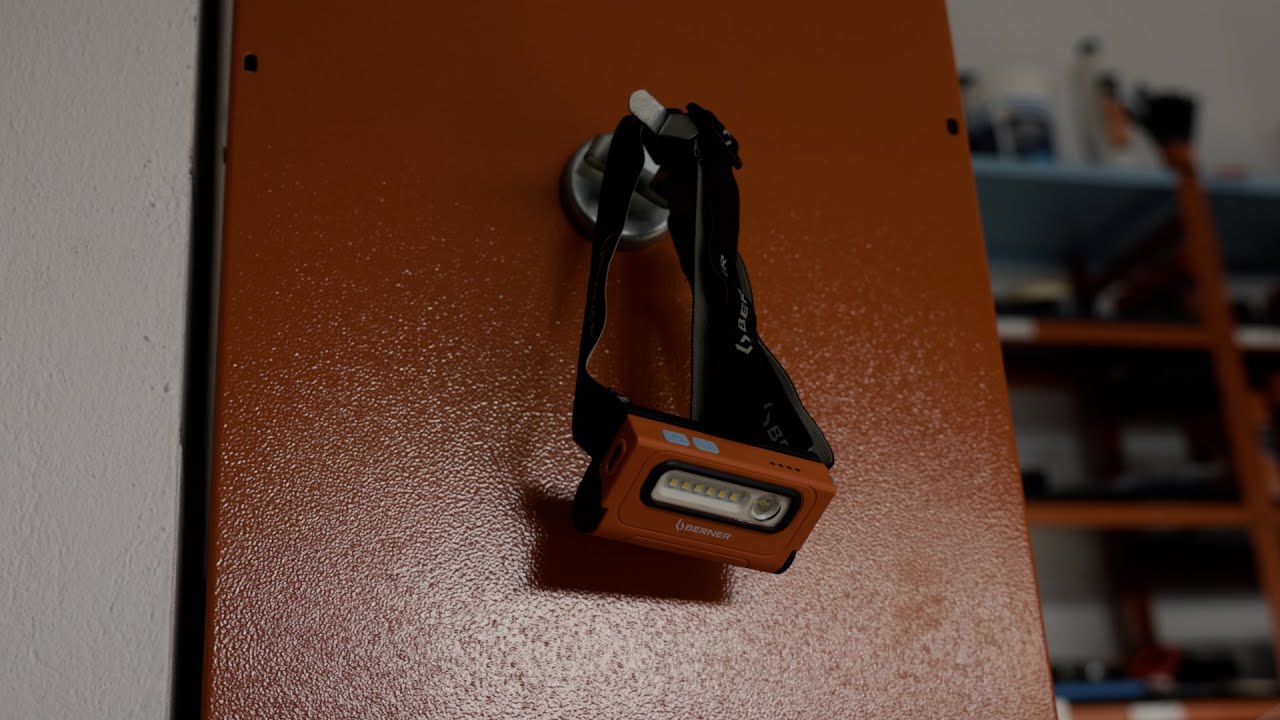 NOVINKA! Aku čelová svítilna 2 v 1 s USB-C Premium