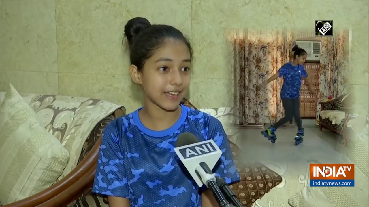 12-year-old Chandigarh girl becomes youngest to perform `Bhangra` on skates