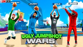 UGLY JUMPSHOT WARS in NBA 2K23! Who's The BEST PLAYER with a RANDOM UGLY JUMPSHOT? NBA2K23 Park