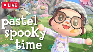 🔴 Click here for pastel spooky vibes | Live Stream | Animal Crossing New Horizons screenshot 2