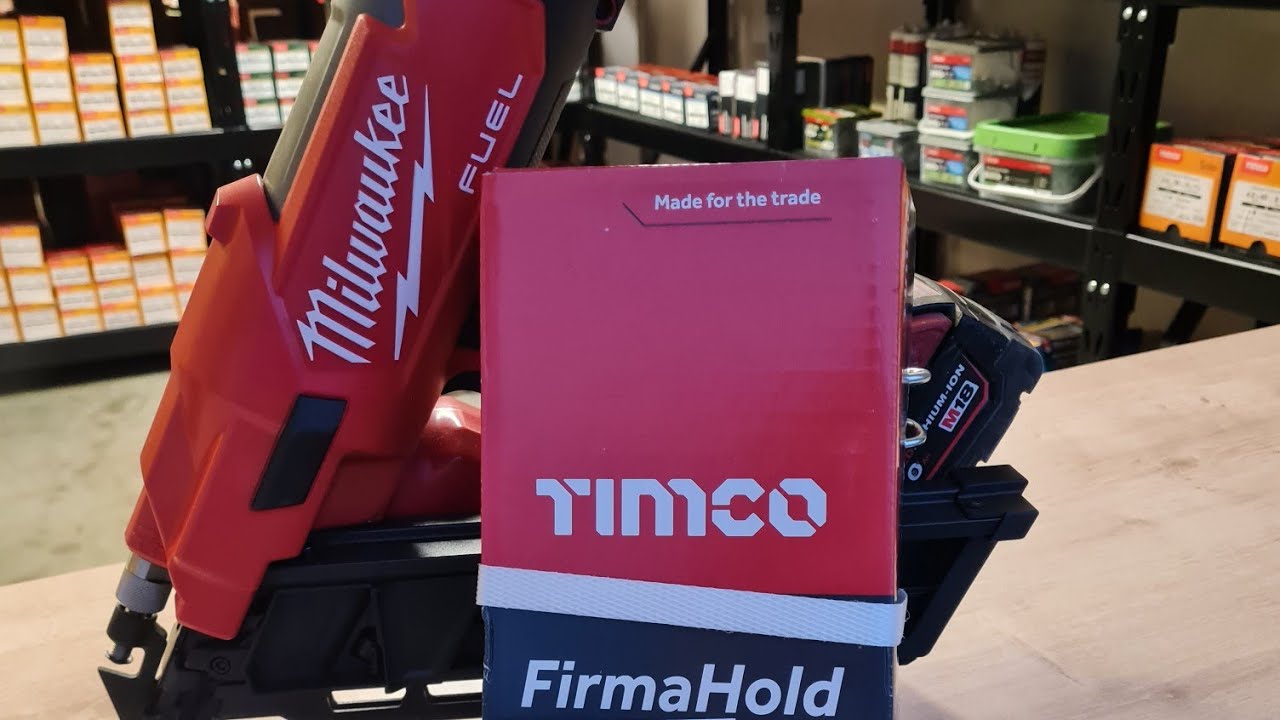 Milwaukee M18 framing nailer YouTube