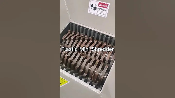 Plastic Mini Shredder Machine_Small Double Shaft Shredder Machine