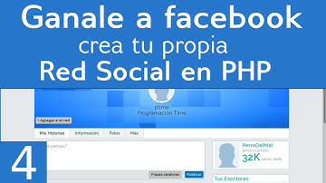 Crear Red social en php | Capítulo 4 (para principiante y expertos)