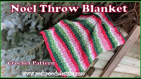 Create a Cozy Noel Throw Blanket with Crochet