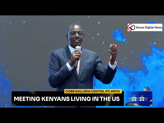 Humble President Ruto Answers Tough Questions from Kenyans Living in the USA on Kenya's Economy! class=