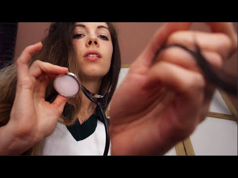 ASMR Clinic For Deep Sleep (Skin Treatment, Visual Tests, Auditory Triggers & Night Nurse)