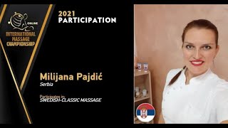 Milijana Pajdic [Serbia] - Swedish Classic Massage