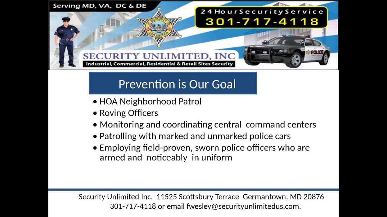 Personal Protection Companies in Maryland YouTube