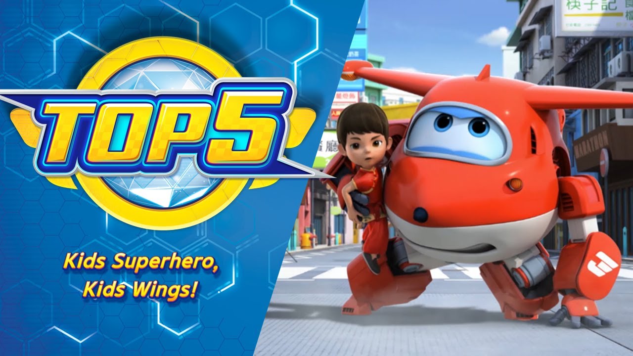 [Superwings Ranking Show] Kids Superhero, Kids Wings! Top 5