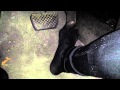 Driving barefoot