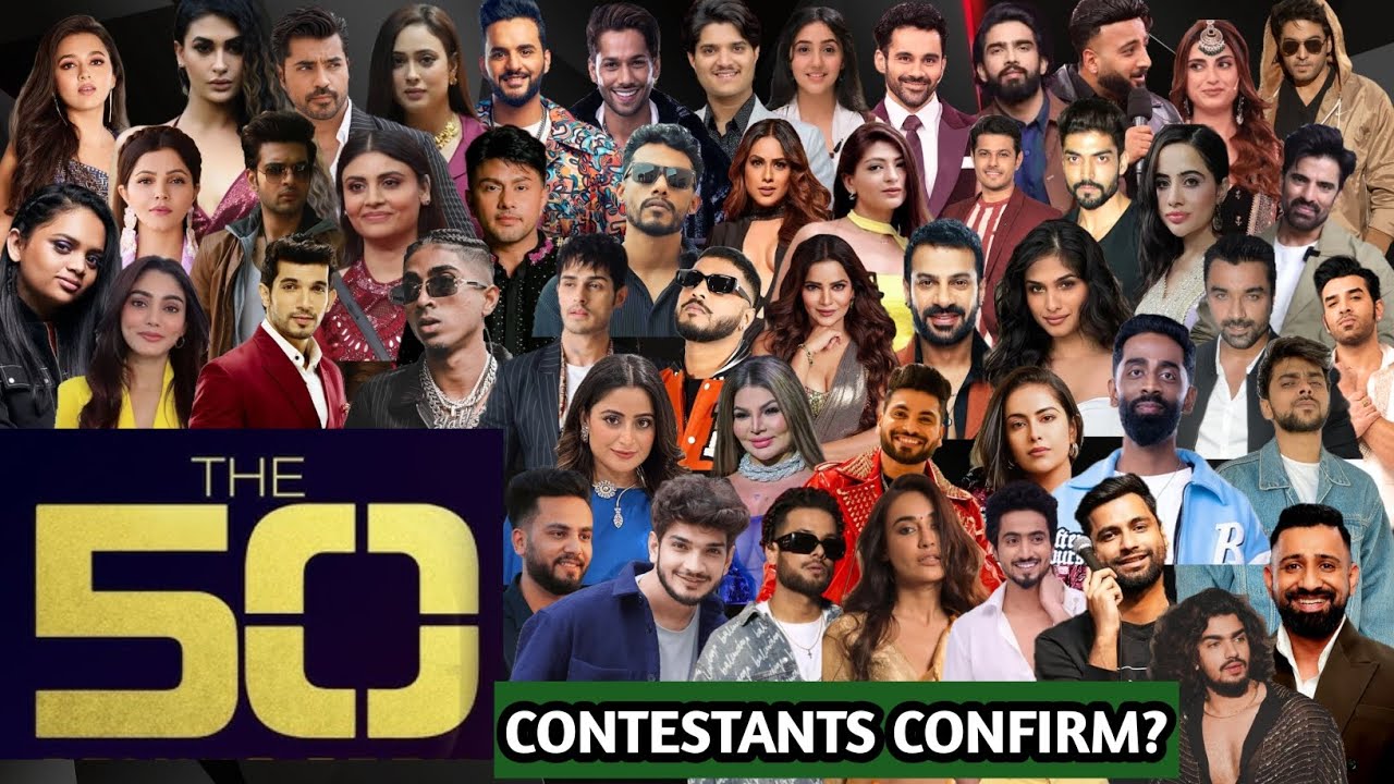 The 50 Reality Show Contestants Confirmed? | Colors TV | Jiohotstar | Filmy Riyaji | Bigg Boss 