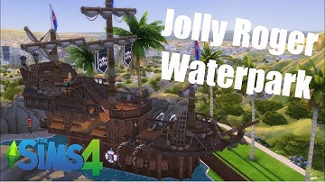 Jolly Roger Waterpark | The Sims 4 Stop-Motion | No CC