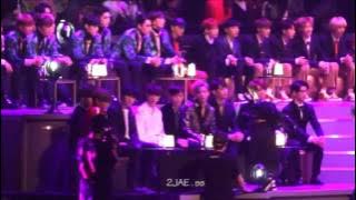 161202 - [ MAMA 2016 ] GOT7 Reaction To BTS  - 'Blood Sweat & Tears'   'FIRE'