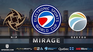 NiP vs QeeYou - Mirage (ESWC 2015 MONTREAL)