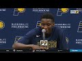 Victor Oladipo after his first game back: "I feel like I just ran a marathon"
