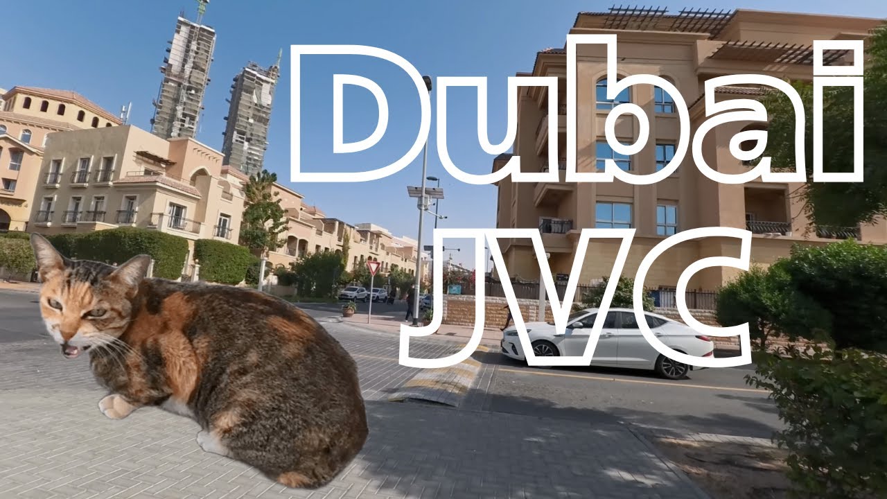【ドバイ散歩】JVCエリアを歩きながらドバイ事情を色々話します