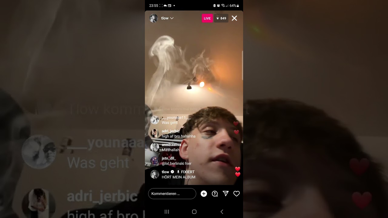 Kurzer Insta and chill von t-low | Talk über Pause