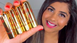 BÉSAME Classic Color Lipsticks ♥ Review & Lip Swatches!