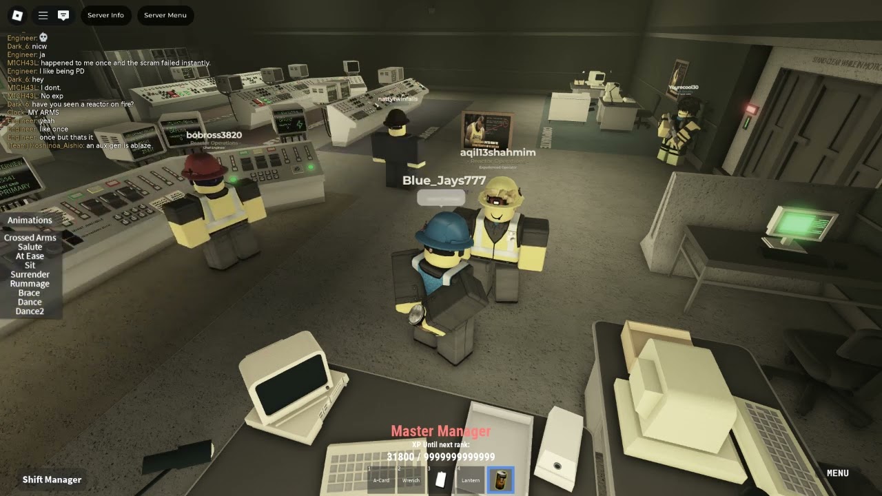 The Shift Manager Experience (Naramo Nuclear Power Plant)