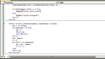 Distribucion Binomial parte 2 Tutorial Visual Basic Studio 2010