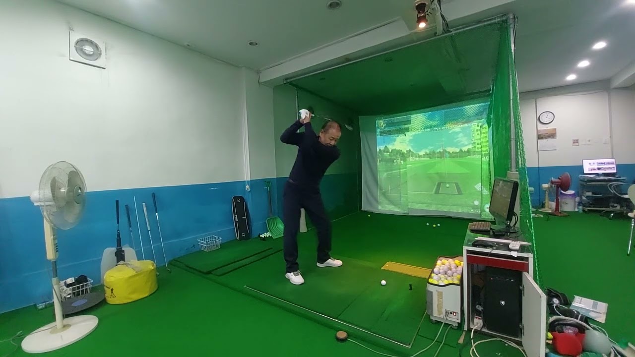 어처구니 / 위로 넘겨지는 마법, 자유낙하 되어지는 비법, spine angle 을 만드는 비법, 수직력, 앞 디봇 / 눌러 치기 /  down blow , 뒷땅 방지 비법