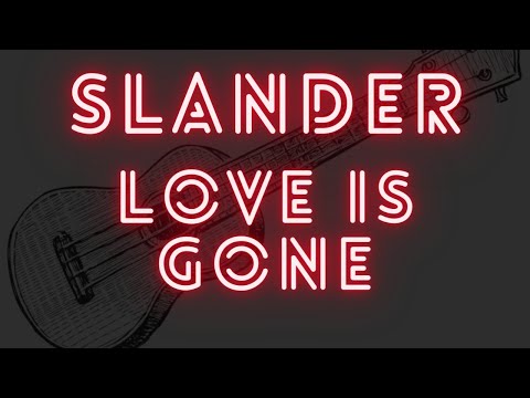 slander love is gone (cover fingerstyle ukulele)