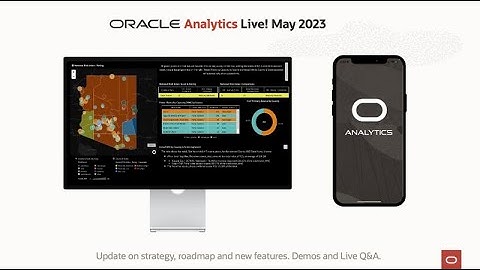 Oracle Analytics Live! Webinar - May 2023 Edition