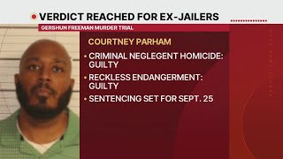 Verdicts reached in Gershun Freeman case