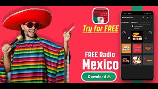Radio Mexico Gratis AM y FM: Free Stations Square screenshot 1