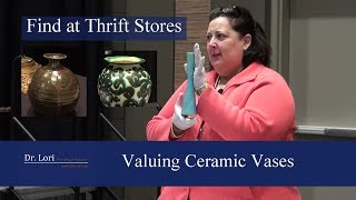 Valuing & Finding Pottery Vases - Van Briggle, Shino, more - Dr. Lori