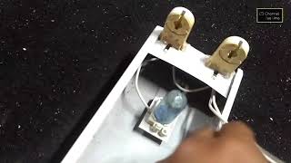 Tutorial/ cara merangkai lampu TL 18 Watt