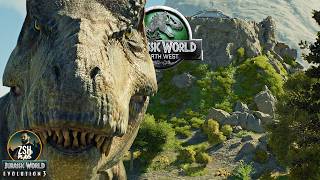 Building a Tyrannosaur Volcano in Standard Mode! | Jurassic World Evolution 3