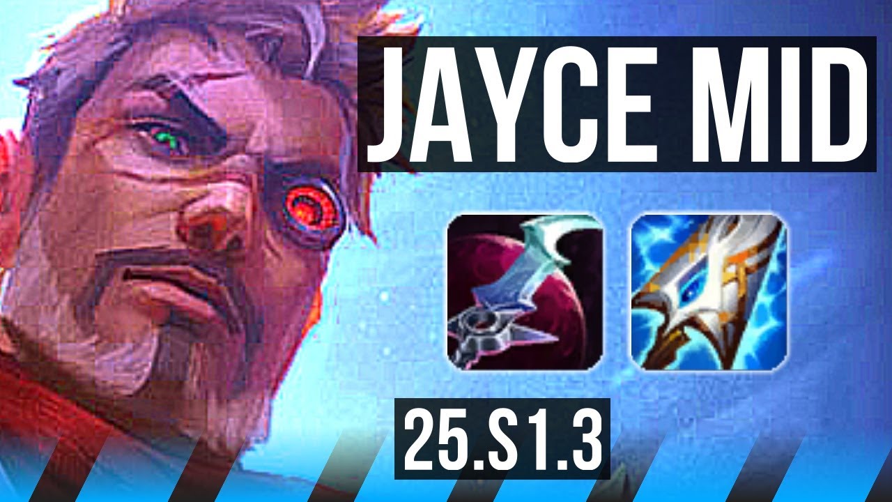 JAYCE vs MEL (MID) | 9/3/8 | EUW Diamond | 25.S1.3