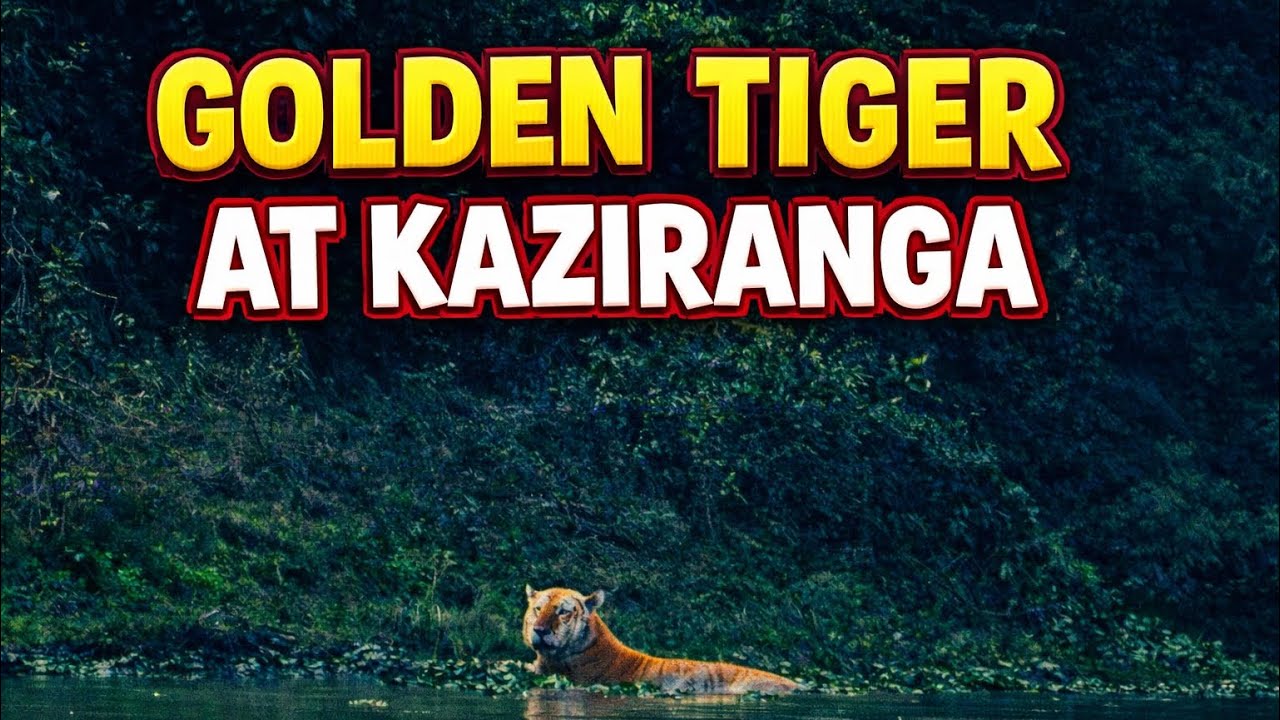 Golden Tiger at Kaziranga | Kohora Zone Safari | Kaziranga National Park | Life in a Travel Bag