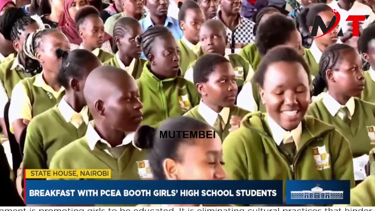 See what happened at Statehouse as PCEA Booth Girl's High School Student Visited Ruto!