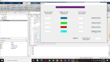 Electronic Voting Machine Using MATLAB